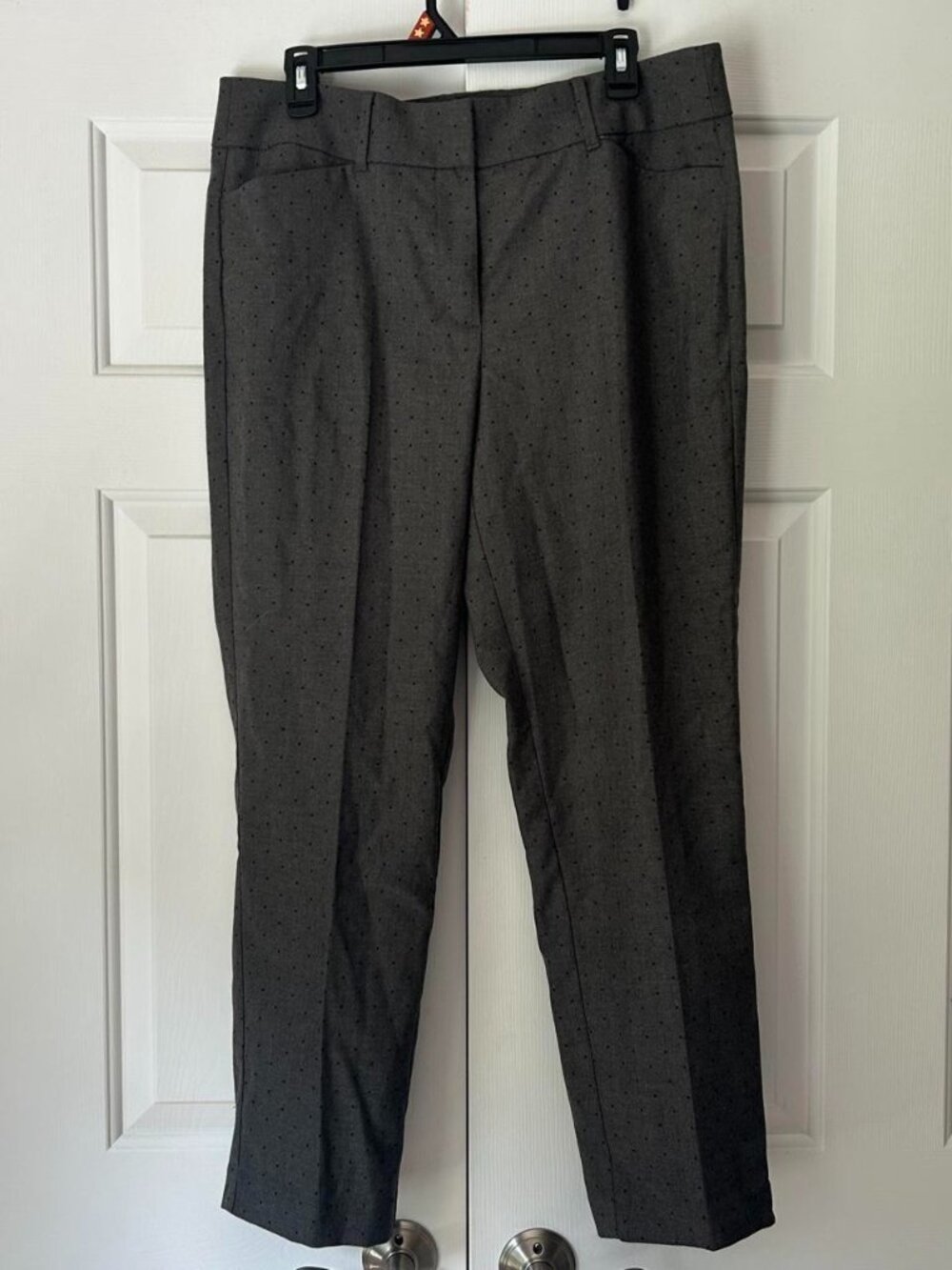 LOFT grey polka dot trousers Size 12